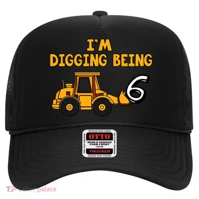 6th Birthday I'm Digging Being Six Hat