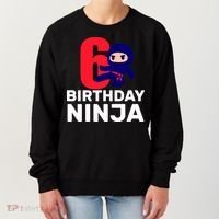 6th Birthday Ninja  Women's Sweatshirt thumb 0