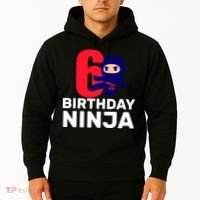 6th Birthday Ninja  Hoodie thumb 2