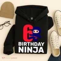 6th Birthday Ninja  Hoodie thumb 4