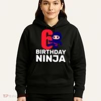 6th Birthday Ninja  Hoodie thumb 5