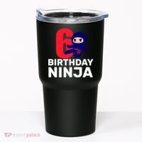 6th Birthday Ninja  Tumbler thumb 0