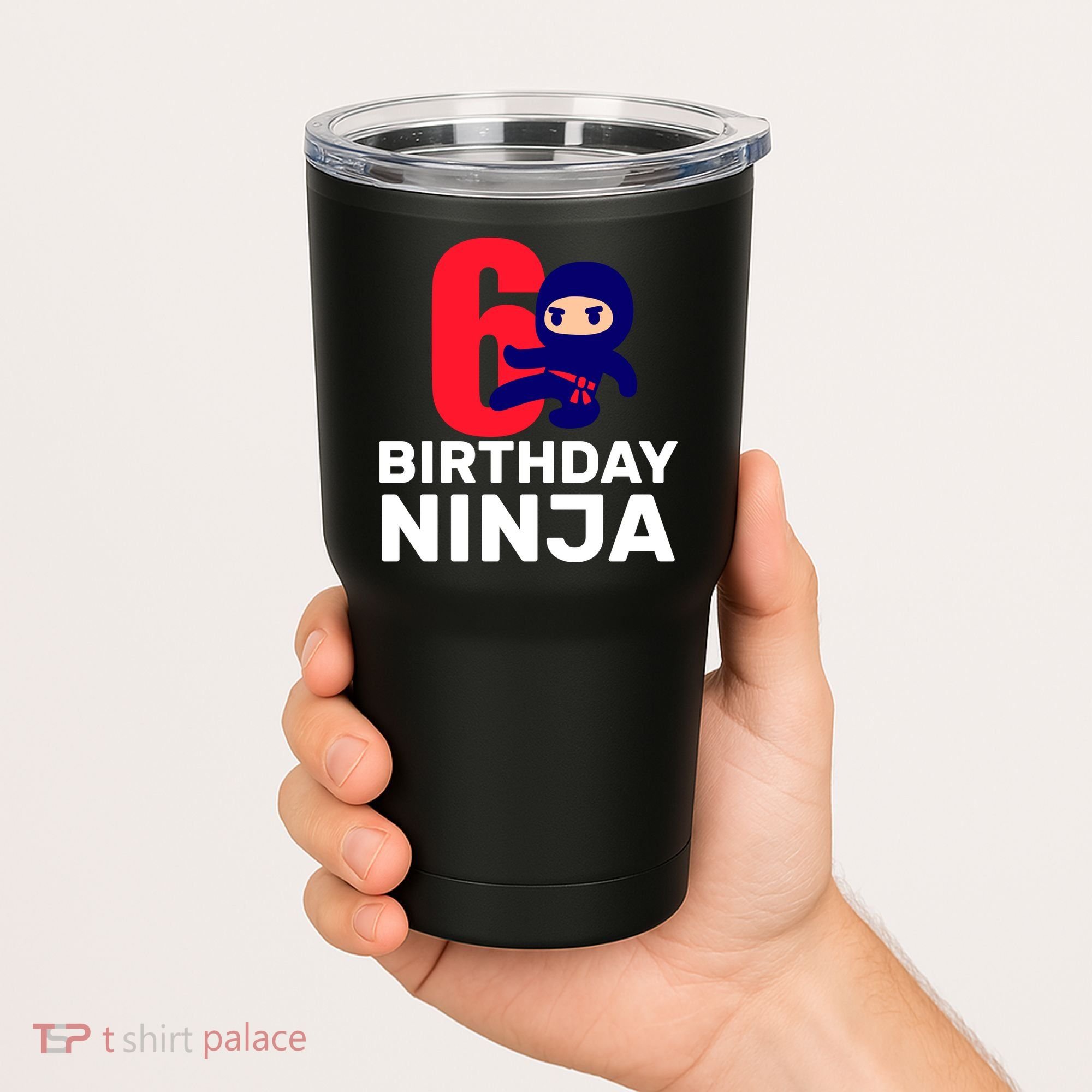 6th Birthday Ninja  Tumbler