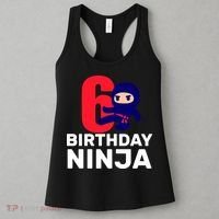 6th Birthday Ninja  Women's Tank Top thumb 3