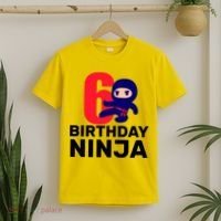 6th Birthday Ninja  T-Shirt thumb 2