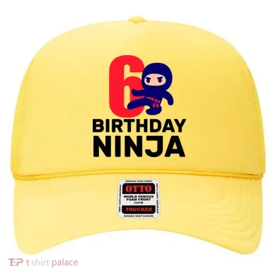 6th Birthday Ninja  Hat
