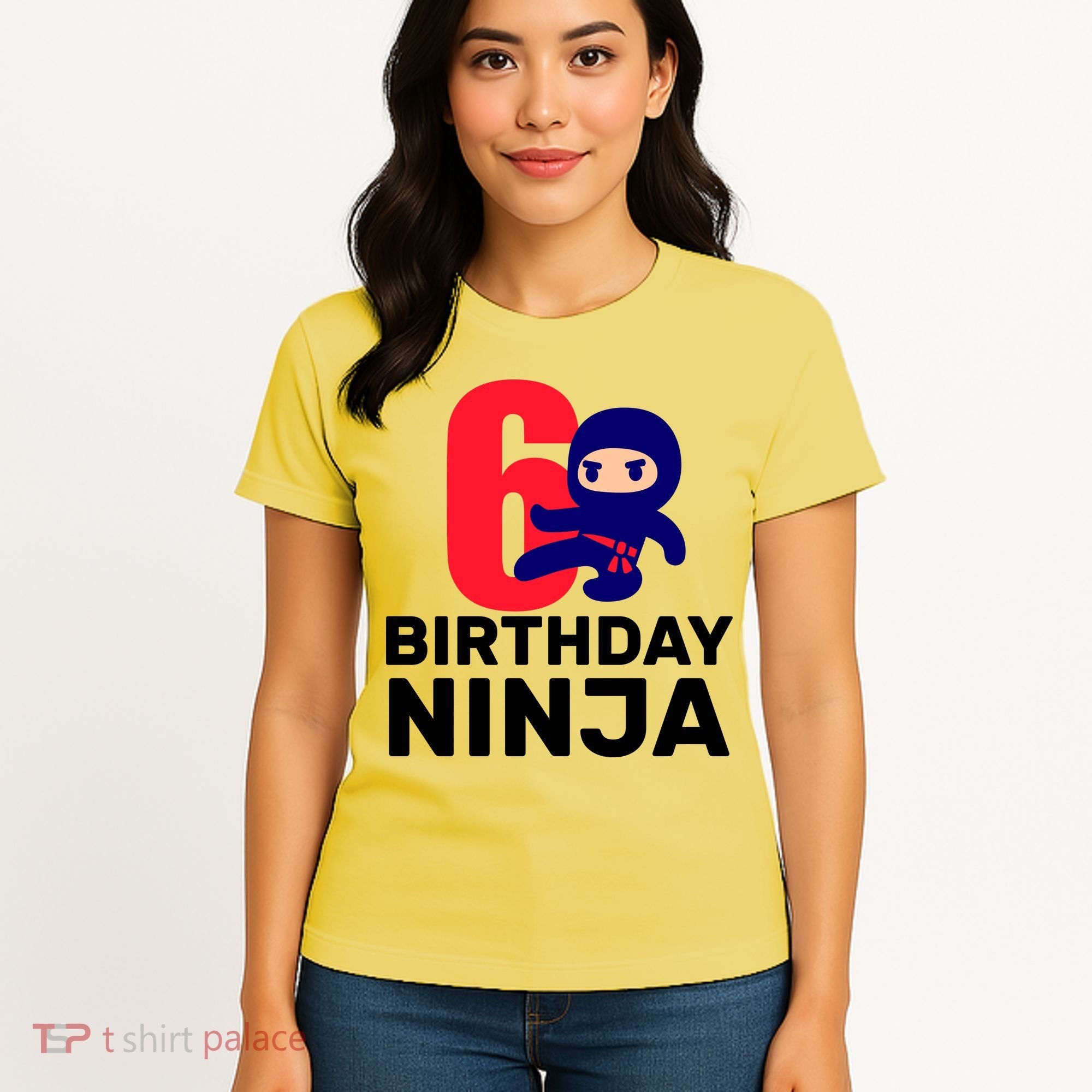 6th Birthday Ninja  Women's T-Shirt