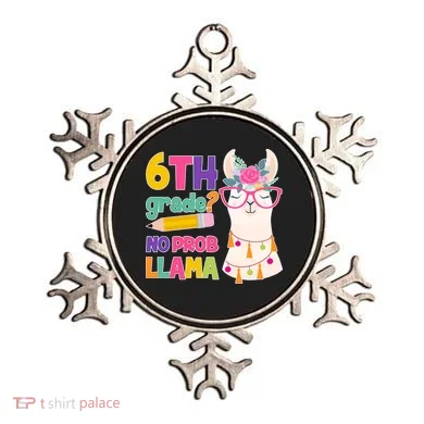 6th Grade? No Prob Llama Ornament
