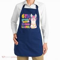 6th Grade? No Prob Llama Apron thumb 2