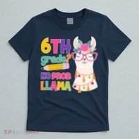 6th Grade? No Prob Llama T-Shirt thumb 5