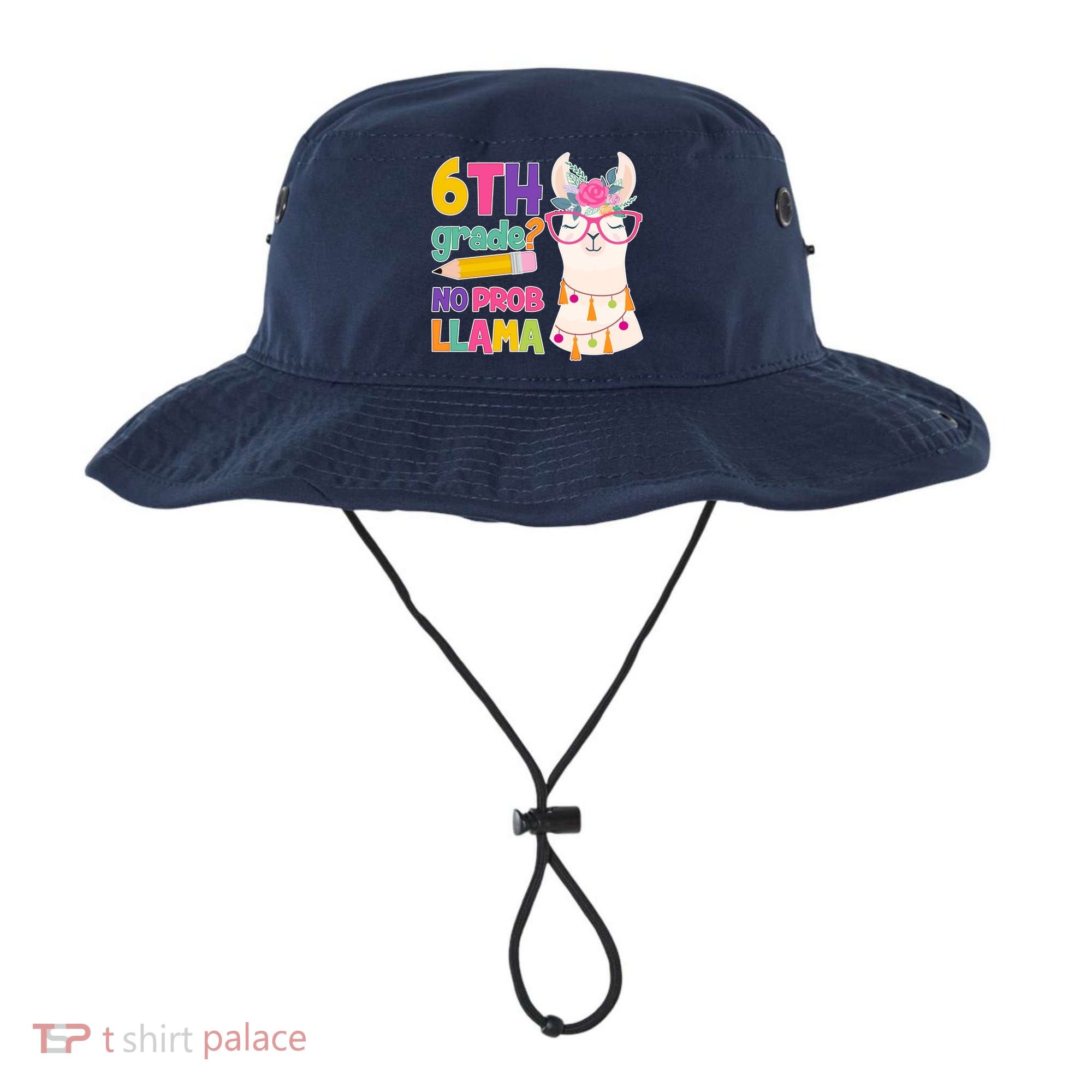6th Grade? No Prob Llama Bucket Hat