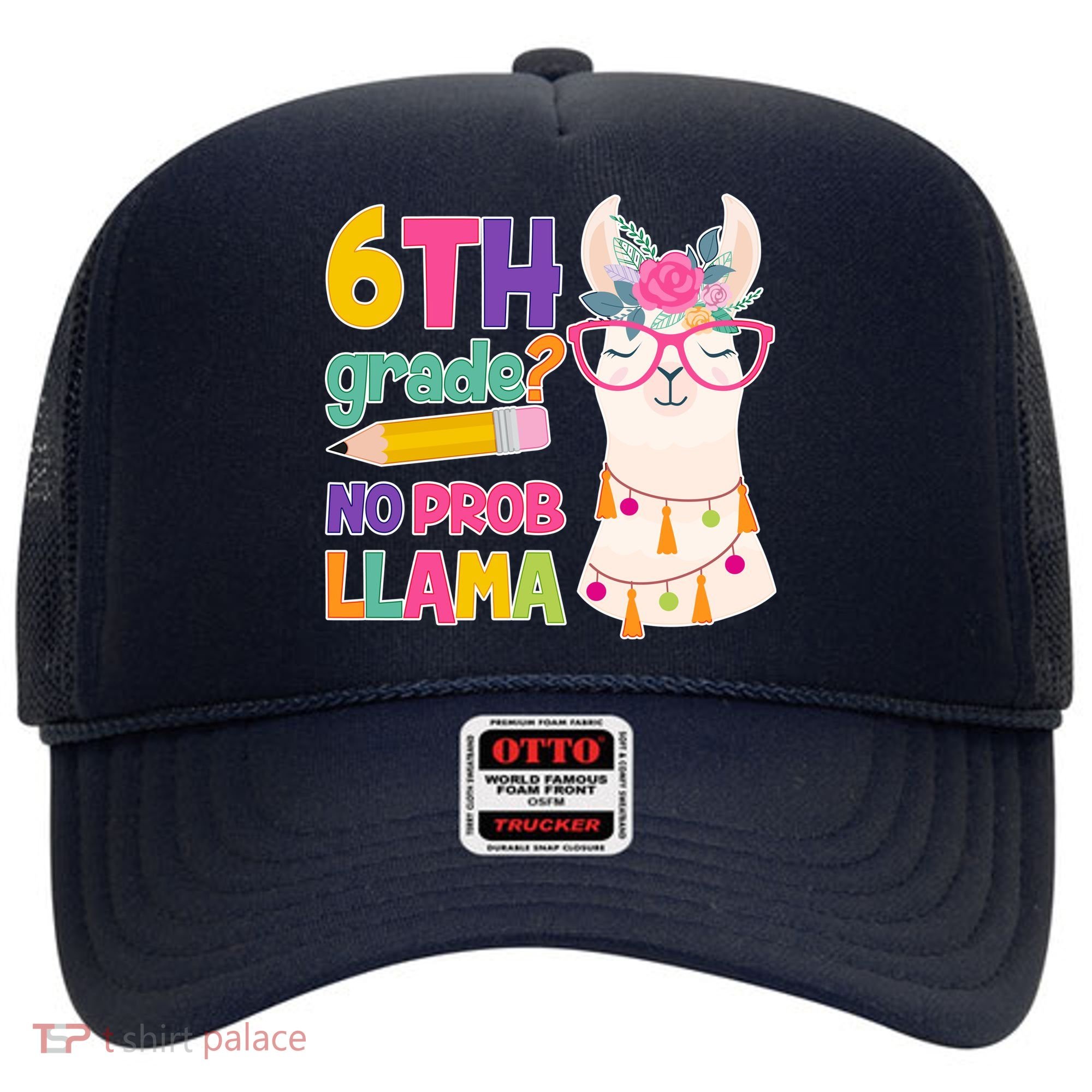6th Grade? No Prob Llama Hat