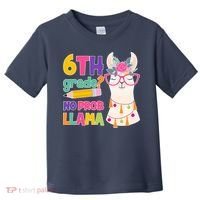 6th Grade? No Prob Llama Toddler T-Shirt thumb 0