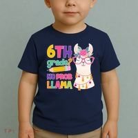 6th Grade? No Prob Llama Toddler T-Shirt thumb 2