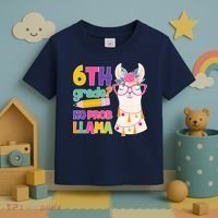 6th Grade? No Prob Llama Toddler T-Shirt thumb 3