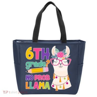 6th Grade? No Prob Llama Tote Bag