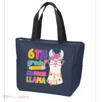 6th Grade? No Prob Llama Tote Bag thumb 3
