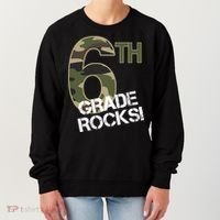 6th Grade Rocks Camo Women's Sweatshirt thumb 0