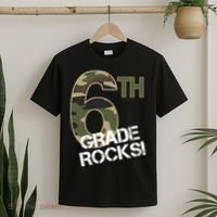 6th Grade Rocks Camo T-Shirt thumb 2