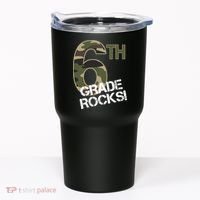 6th Grade Rocks Camo Tumbler thumb 0