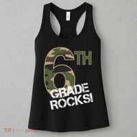 6th Grade Rocks Camo Women's Tank Top thumb 3