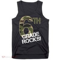 6th Grade Rocks Camo Tank Top thumb 0