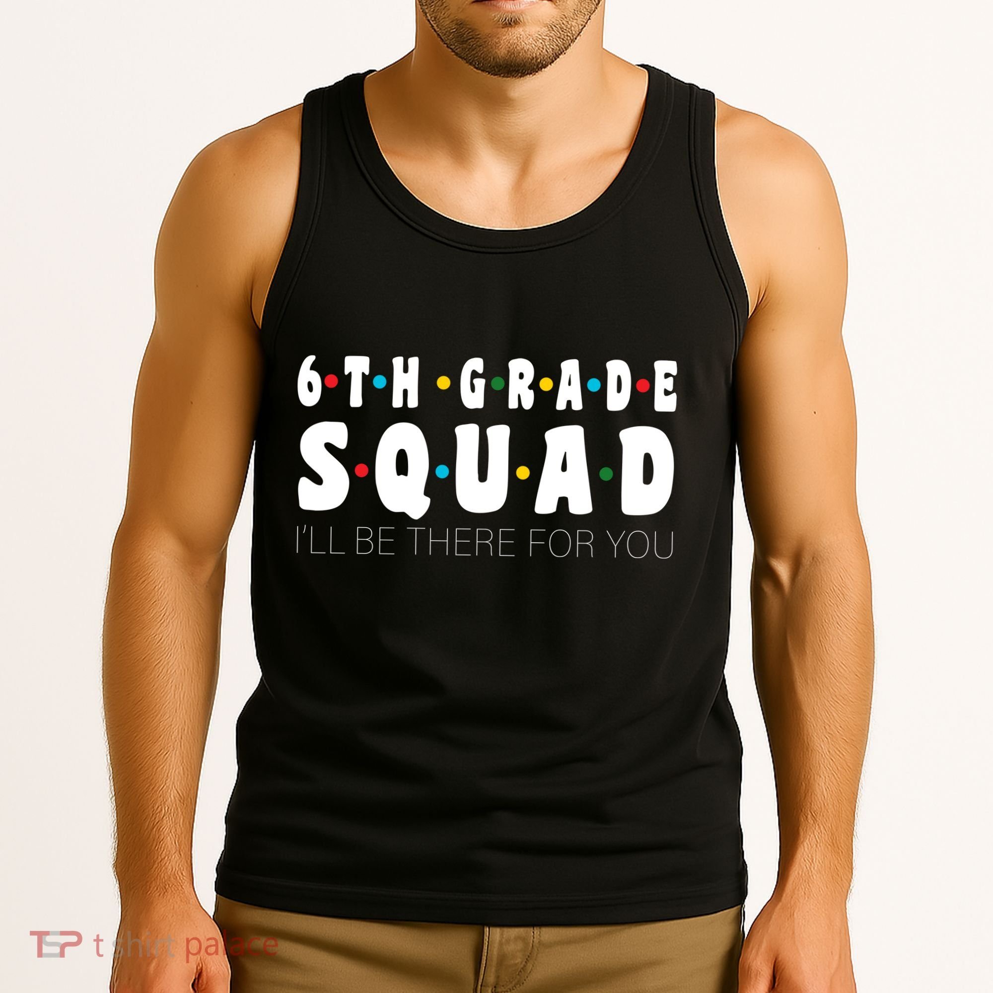 6th Grade Squad Tank Top