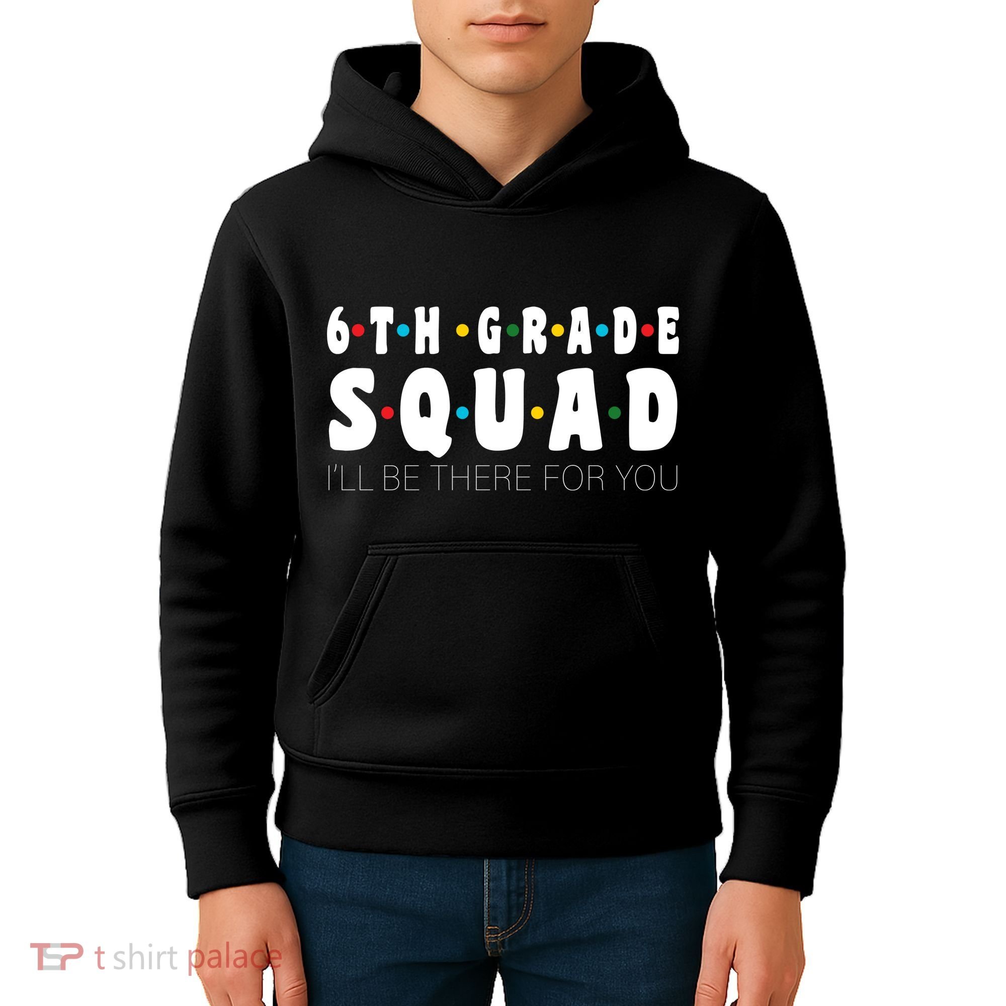 6th Grade Squad Kids Hoodie