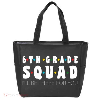 6th Grade Squad Tote Bag