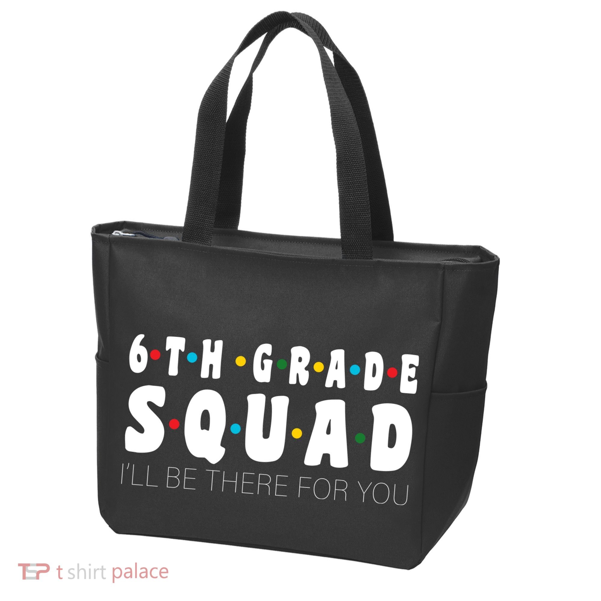 6th Grade Squad Tote Bag