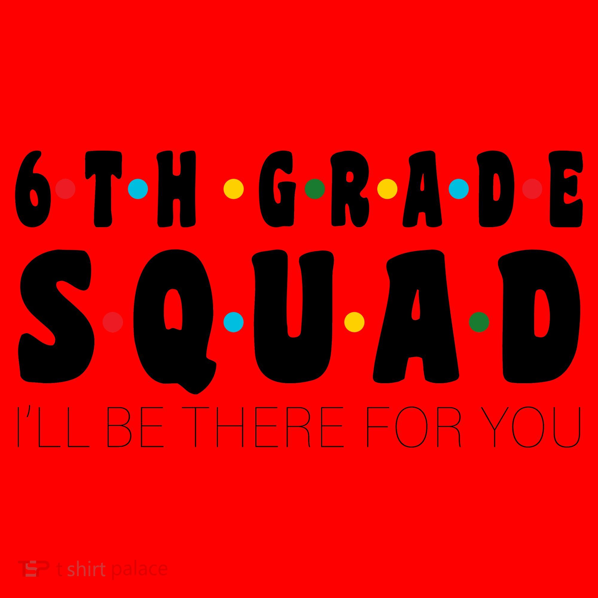 6th Grade Squad Santa Hat