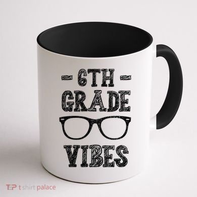 6th Grade Vibes Coffee Mug back