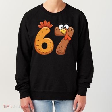 67 Thanksgiving Turkey Women's Sweatshirt