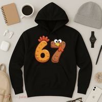 67 Thanksgiving Turkey Hoodie thumb 3