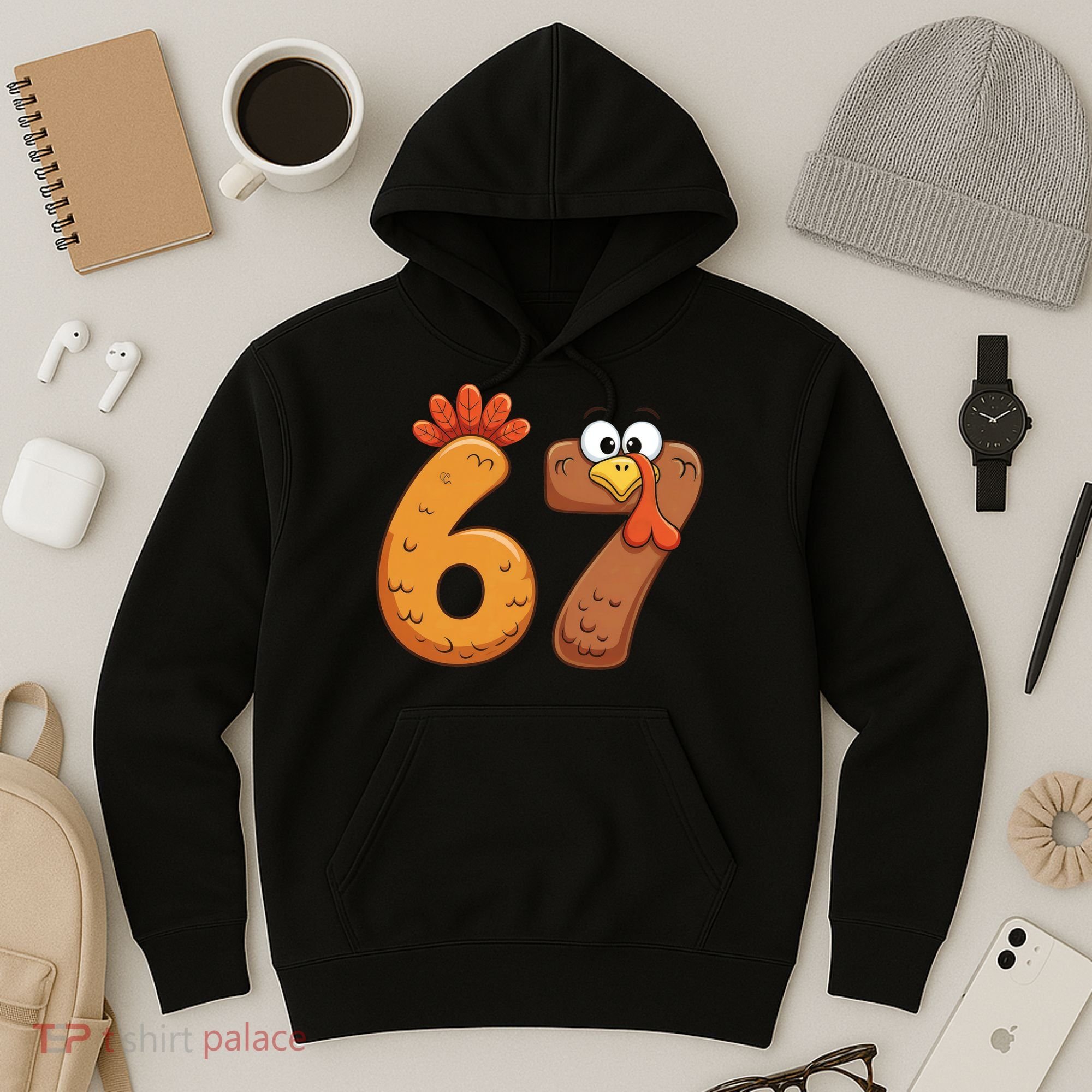 67 Thanksgiving Turkey Hoodie