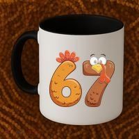 67 Thanksgiving Turkey Coffee Mug thumb 2