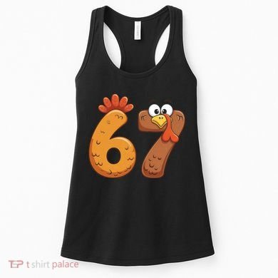 67 Thanksgiving Turkey Women's Tank Top