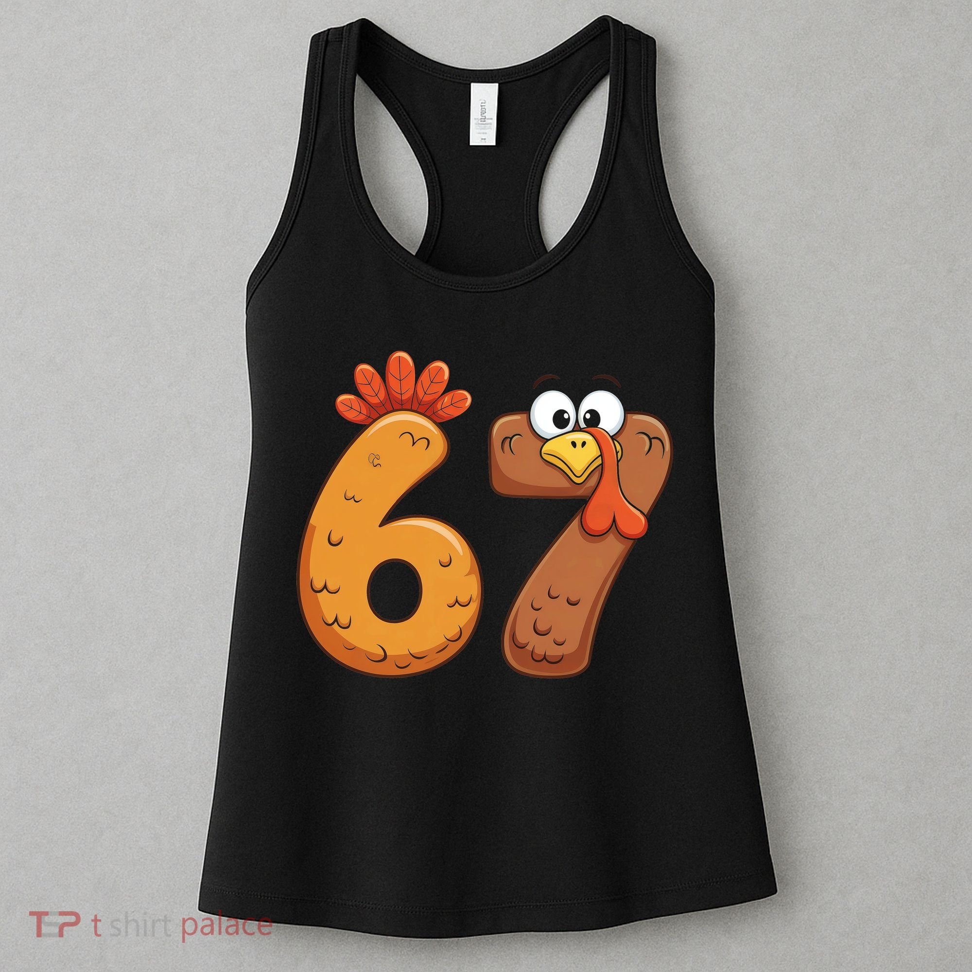67 Thanksgiving Turkey Women's Tank Top