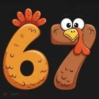 67 Thanksgiving Turkey Toddler Hoodie thumb 2