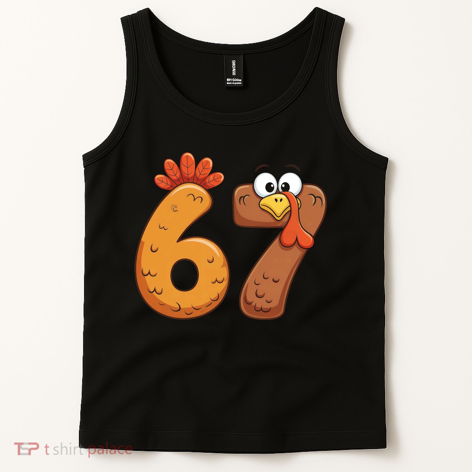 67 Thanksgiving Turkey Tank Top