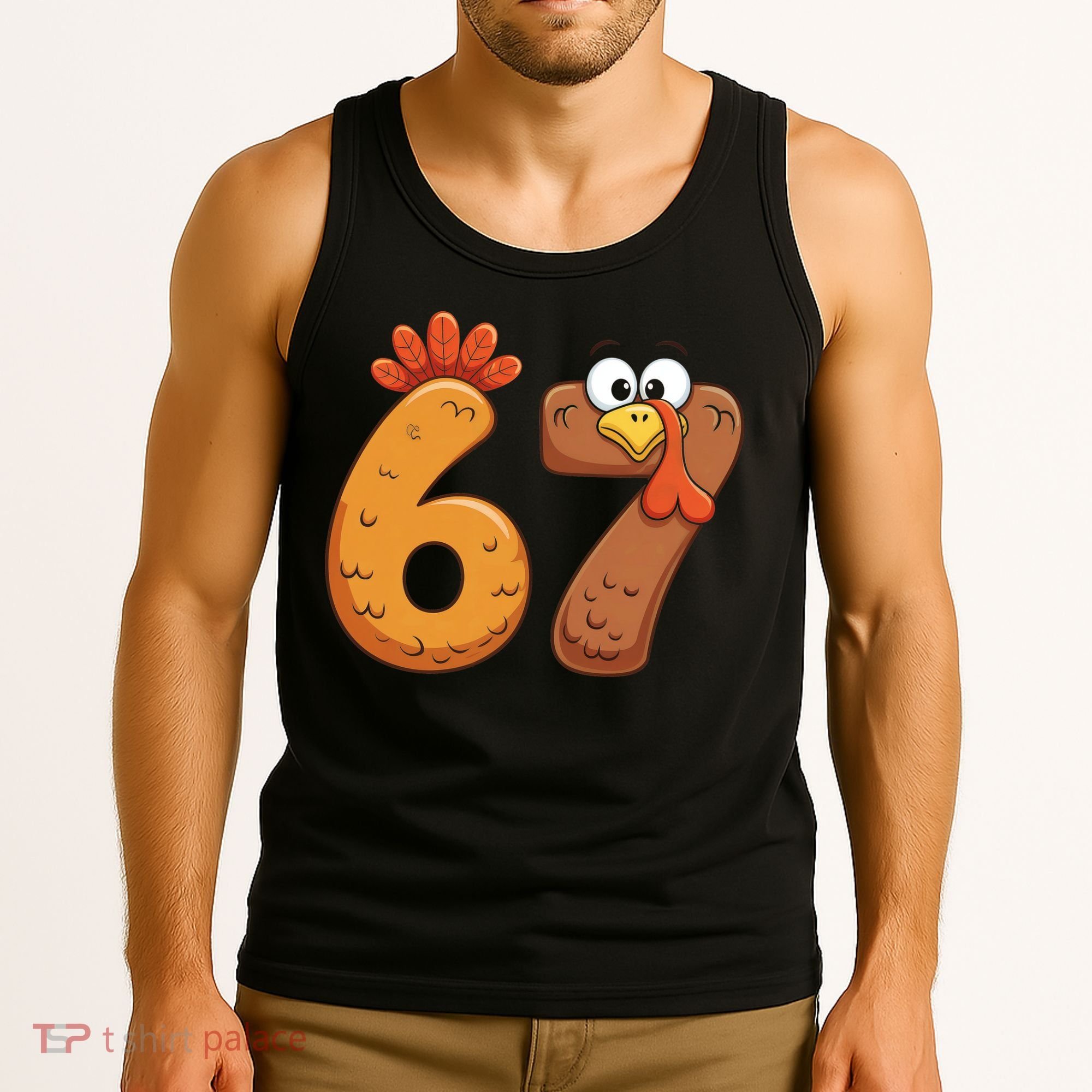 67 Thanksgiving Turkey Tank Top