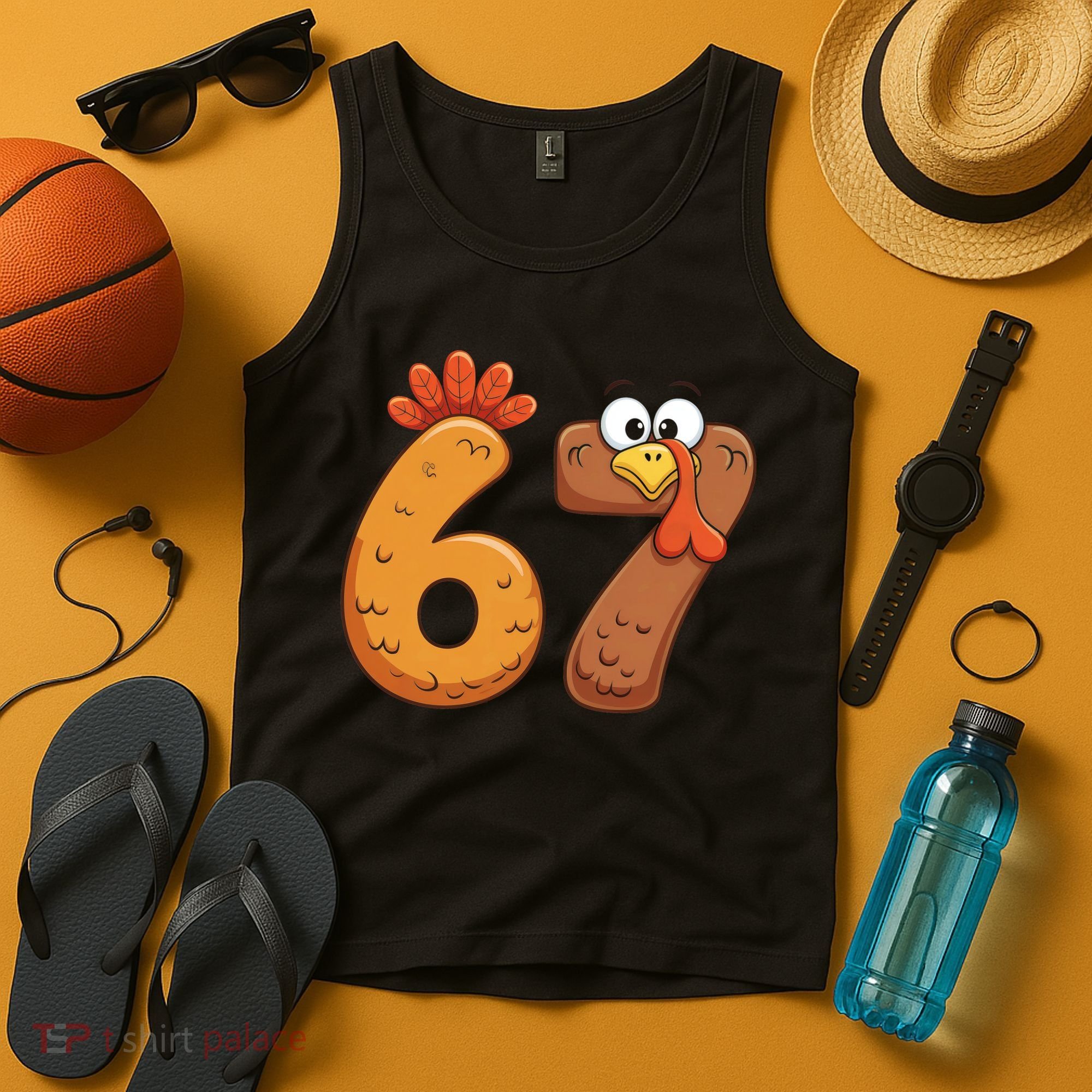67 Thanksgiving Turkey Tank Top