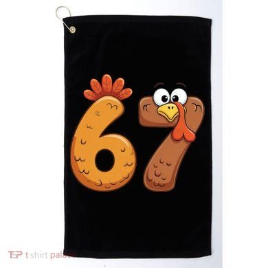 67 Thanksgiving Turkey Golf Towel
