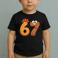 67 Thanksgiving Turkey Toddler T-Shirt thumb 2