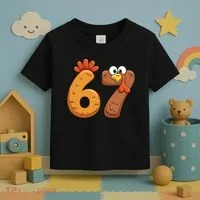 67 Thanksgiving Turkey Toddler T-Shirt thumb 3