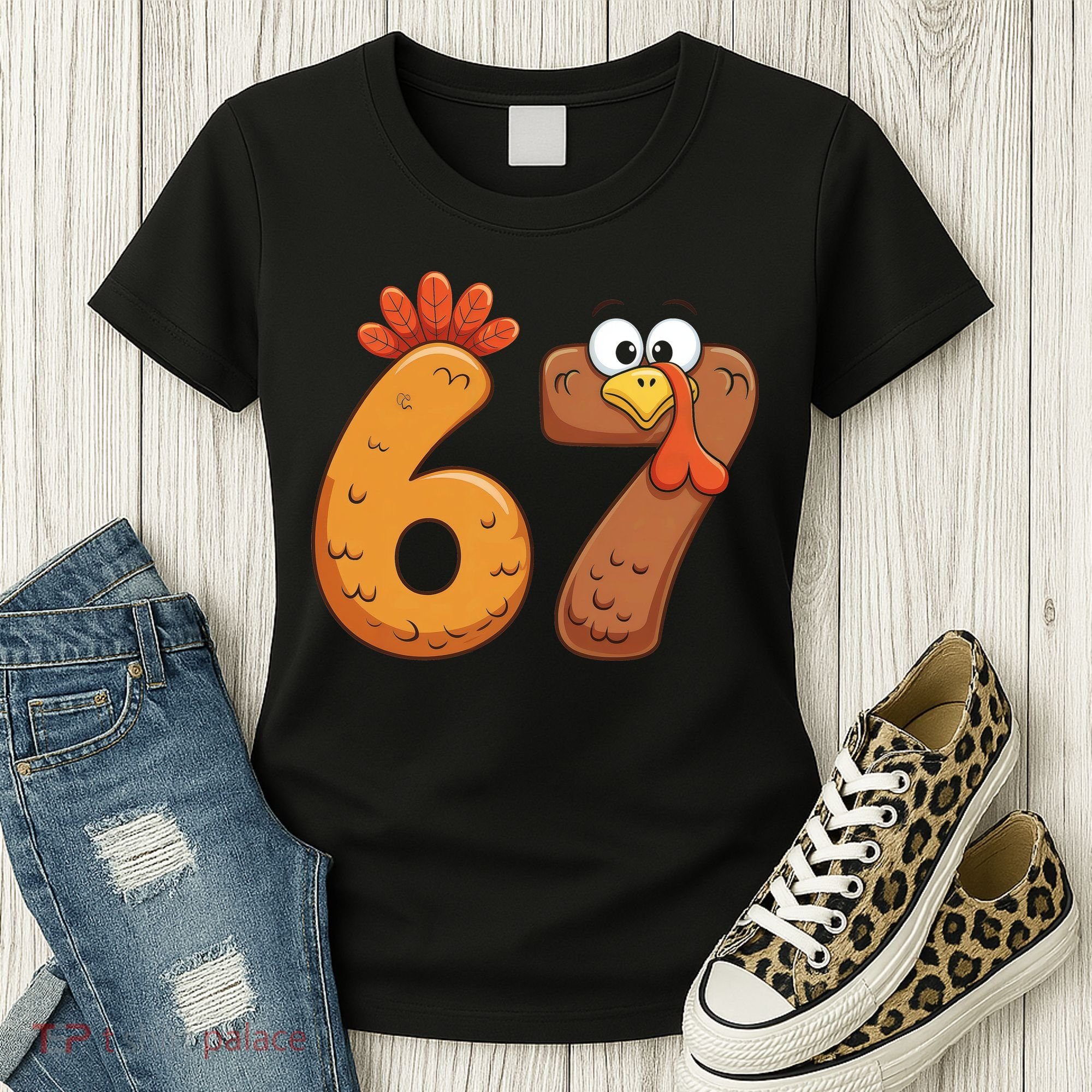 67 Thanksgiving Turkey Women's T-Shirt