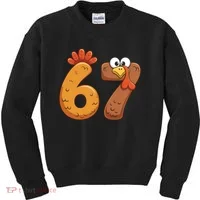 67 Thanksgiving Turkey Kids Sweatshirt thumb 0