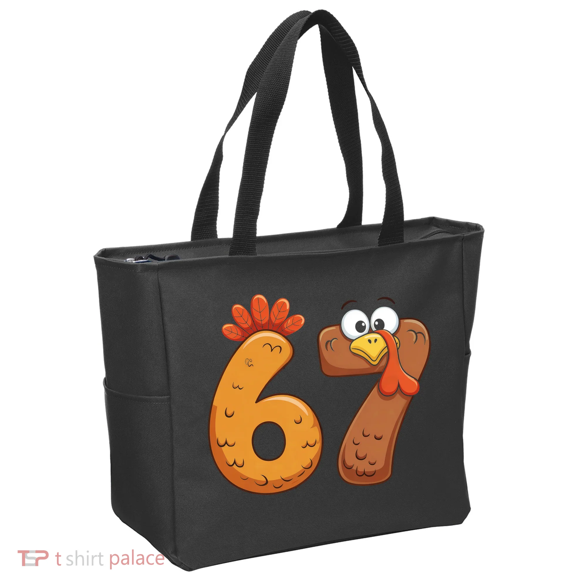67 Thanksgiving Turkey Tote Bag