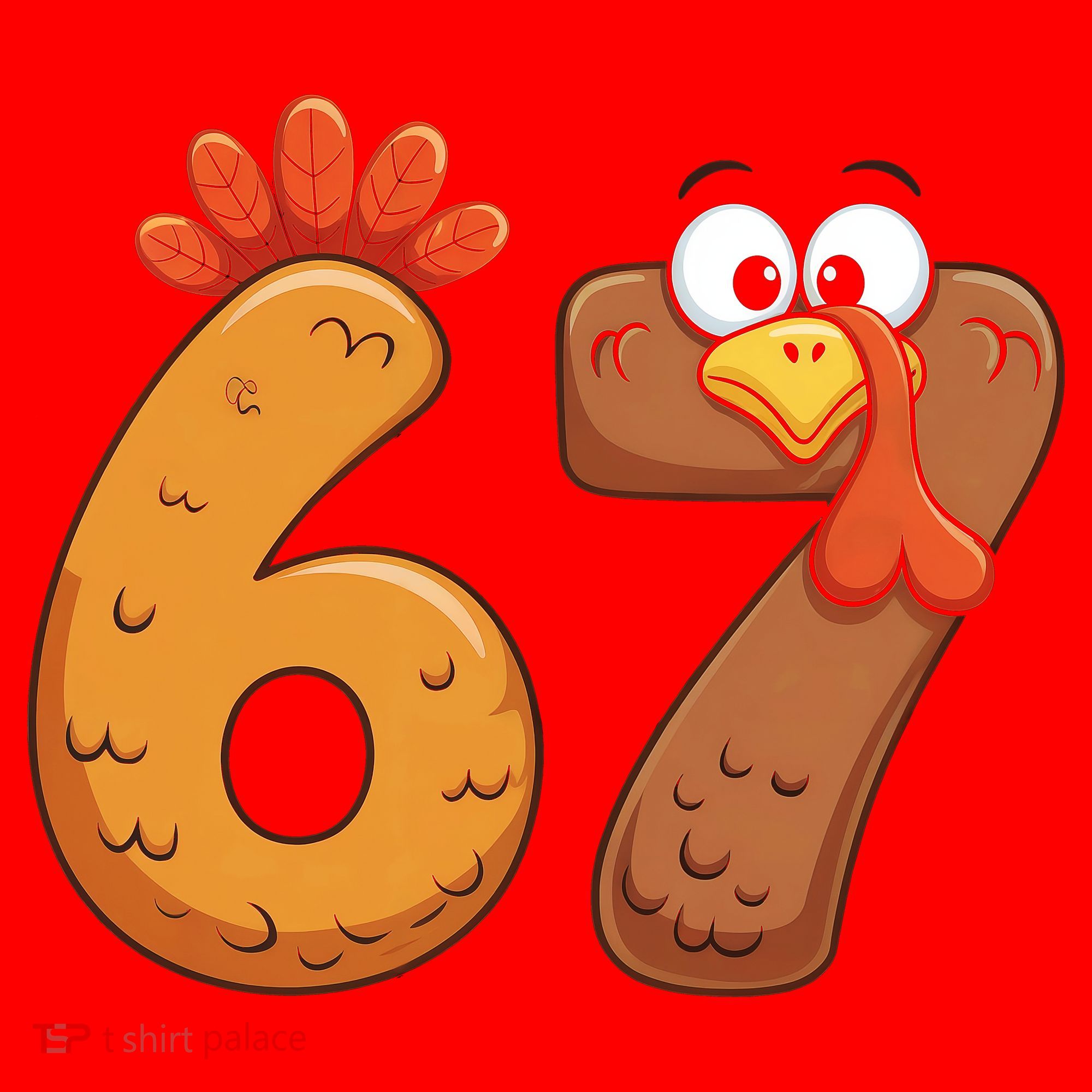 67 Thanksgiving Turkey Santa Hat