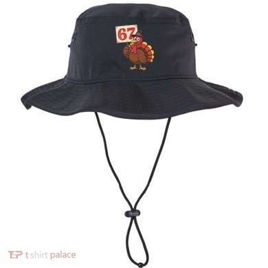 67 Turkey Thanksgiving Meme Funny Sixty Seven Bucket Hat